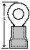 19073-0145, Terminals RING TNG STUD 1/2 10-12 AWG