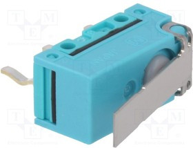 ABJ151261J, Микропереключатель SNAP ACTION, с рычагом, SPDT, 1A/125ВAC, IP67