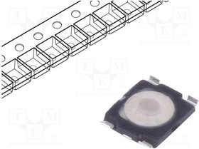 KMT031NGJLHS, Микропереключатель TACT, SPST-NO, Положения 2, 0,05A/32ВDC, SMT KMT031NGJLHS, Микропереключатель TACT, SPST-NO, Положения 2, 0,05A/32ВDC, SMT