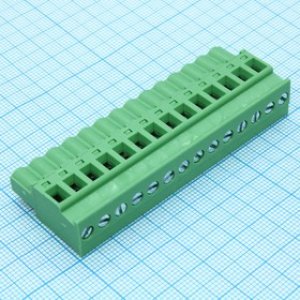 2EDGKB-5.08- 14P-14-00A(H), Разъемный клеммный блок, 14 контактов. Серия 2EDGKB-5.08 2EDGKB-5.08- 14P-14-00A(H), Разъемный клеммный блок, 14 контактов. Серия 2EDGKB-5.08