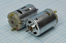 Электродвигатель 24В, 8000 оборотов/мин 7955 двиг 24В\0,07А\лев\8000\ 28x44m57\RS-380SA-12300