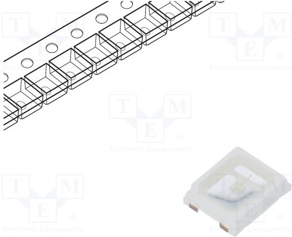 RF-BNRI35TS-DK-J, LED; SMD; 2835,PLCC2; blue; 8?16lm; 2.8x3.5x0.8mm; 120°; 2.8?3.5V RF-BNRI35TS-DK-J, LED; SMD; 2835,PLCC2; blue; 8?16lm; 2.8x3.5x0.8mm; 120°; 2.8?3.5V