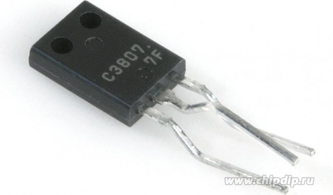 2SC3807, Транзистор NPN 25 В 2 А [TO-126LP]