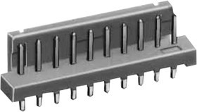 DF1-2P-2.5DSA(05), DF1 Series Straight Through Hole Pin Header, 2 Contact(s), 2.5mm Pitch, 1 Row(s), Unshrouded