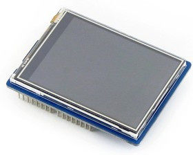 2.8inch TFT Touch Shield, TFT дисплей 320×240px с резистивной сенсорной панелью совместимый с Arduin 2.8inch TFT Touch Shield, TFT дисплей 320×240px с резистивной сенсорной панелью совместимый с Arduin