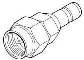73386-0192, RF Adapters - Between Series BSA Connector SMB Jack to SMA Plug 73386-0192, RF Adapters - Between Series BSA Connector SMB Jack to SMA Plug
