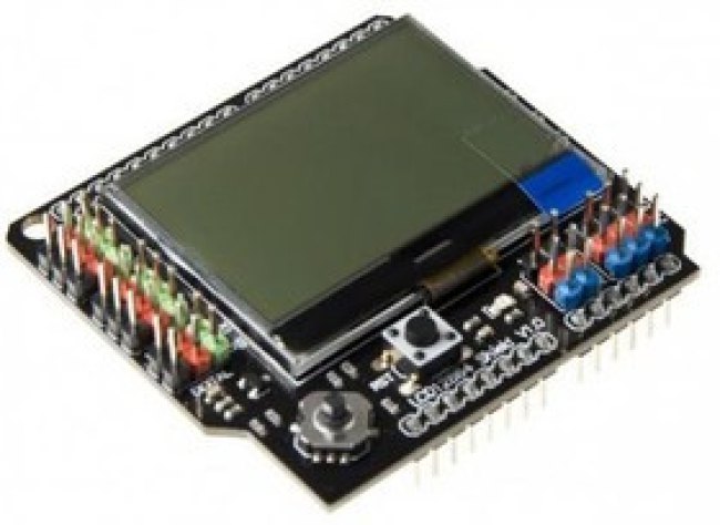 LCD128x64 Shield for Arduino, (DFR0287) LCD128x64 Shield for Arduino, (DFR0287)