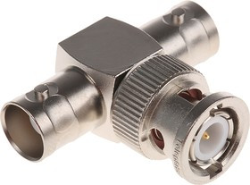J01004C0616, Tee 50 RF Adapter BNC Plug to BNC Socket 4GHz