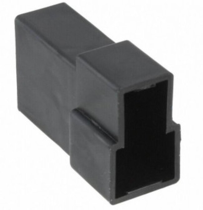 180908-5, Terminals 2 CIR TAB HSG BLK