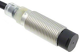 E2BM12KN08WPB12MOMI, Inductive Proximity Sensor PNP, Make Contact (NO) 800Hz 30V 10mA 8mm IP67 Pre-Wired E2B