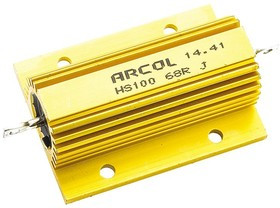 HS100 68R J, Wirewound Resistor 100W, 68Ohm, 5% HS100 68R J, Wirewound Resistor 100W, 68Ohm, 5%
