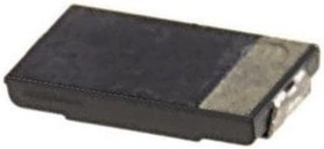 EEFLT0D331R, Конденсатор: полимерный, 330мкФ, 2ВDC, LT, SMD, ±20%, -55-105°C