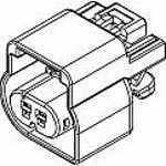 15374222, Automotive Connectors 2P FM NTRL CONN ASSY GT 150 SERIES 15AMP