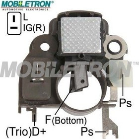 VRH20099H, Реле-регулятор генератора MITSUBISHI 14.6V A866X07570\IM266\132041 \MAZDA: 323 1.1-1.6I -87