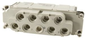 09380082653, Heavy Duty Power Connectors MALE INSERT HAN 24B SCW TERM