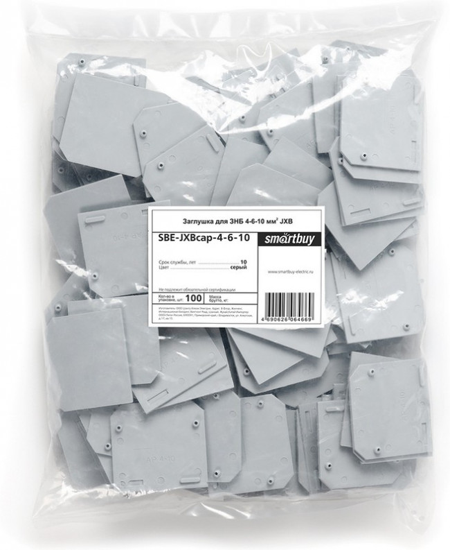 Заглушка для ЗНБ 4-6-10мм2 JXB, Smartbuy (SBE-JXBcap-4-6-10 )