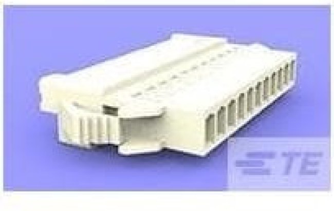 1969591-5, Conn Housing RCP 5 POS 2.5mm Crimp ST Panel Mount Natural Bag
