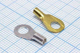 Клемма"O" d 4.1мм, латунь; №2688 клемма"O" d 4,2\0,4\S1,0~2,5\ лат\\\BK2,5-04DP