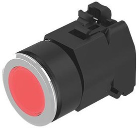 704.006.218, INDICATOR ACTUATOR, ROUND, RED, 35MM