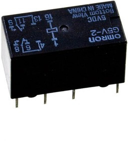 G5V25DC ,RELAY, PCB, DPDT, 5VDC, 2A