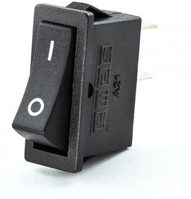 RS-102-1B3 (черный), Переключатель ON-ON (20A 125VAC; 15A 250VAC) SPDT 3P