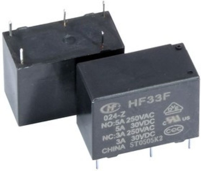 HF33F/024-ZS3, Реле