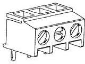 284093-8, Fixed Terminal Blocks 8P TOP ENTRY 5mm