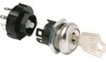 H1011U2F205NQ, Keylock Switches Rotary 1P QC 12A