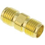 SMA7071A23G50, Соединитель, SMA "мама", с обеих сторон, прямой, 50Ом, тефлон