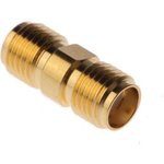 SMA7071A23G50, Соединитель, SMA "мама", с обеих сторон, прямой, 50Ом, тефлон