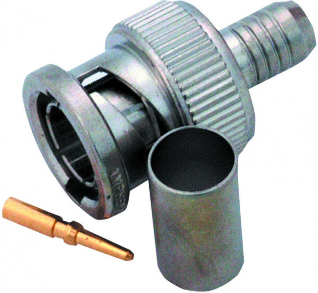 031-70000, RF Connectors / Coaxial Connectors BNC PLUG 75OHM RG-6