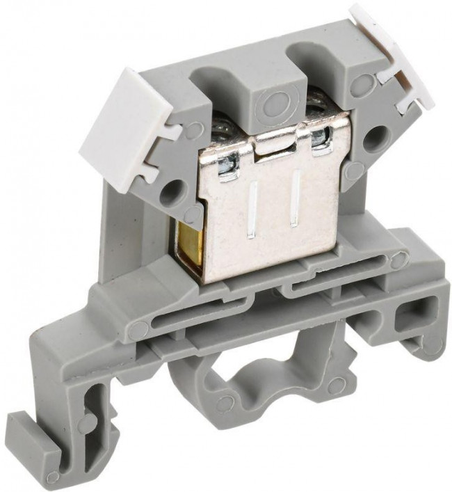 YZN10-006-K03, Зажим наборный ЗНИ-6мм2 (JXB50А) серый IEK YZN10-006-K03, Зажим наборный ЗНИ-6мм2 (JXB50А) серый IEK