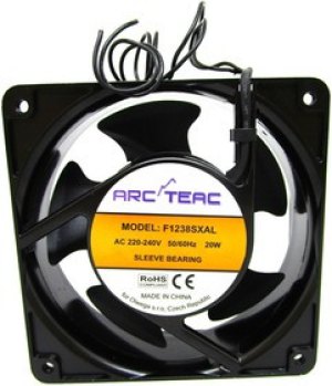 F1238SXAL, Вентилятор осевой, 120x120x38мм, 230В, AC, подшипник скольжения, 161,31куб.м/ч, 22Вт, 44д F1238SXAL, Вентилятор осевой, 120x120x38мм, 230В, AC, подшипник скольжения, 161,31куб.м/ч, 22Вт, 44д