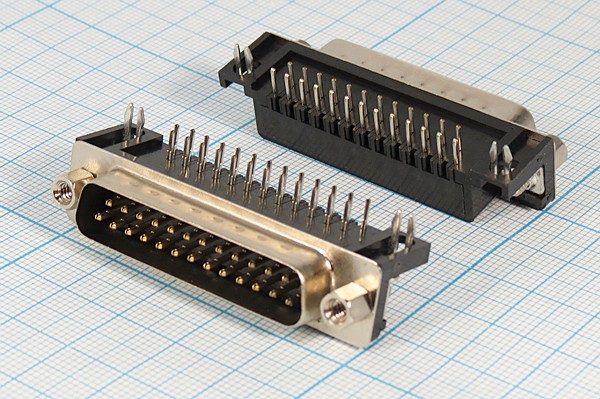 DRB-25MA CONNFLY, Разъем DRB-25MA CONNFLY, Разъем