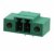 OQ0215510000G, Pluggable Terminal Blocks OQ-3.5- 2P Green ; CONTACT WITH TIN PLATED @ MARK 90 OQ0215510000G, Pluggable Terminal Blocks OQ-3.5- 2P Green ; CONTACT WITH TIN PLATED @ MARK 90