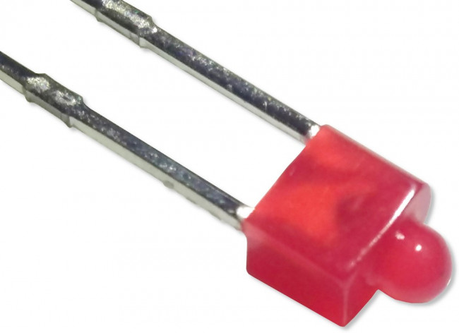 MP007990, LED, ORANGE RED, 30MCD, 625NM, 1.8MM