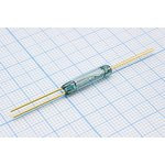 Геркон переключающий МКС-17103 группа В, 1А/127В, МДС срабатывания 75-100А; № 15329В геркон 4,0x18\1