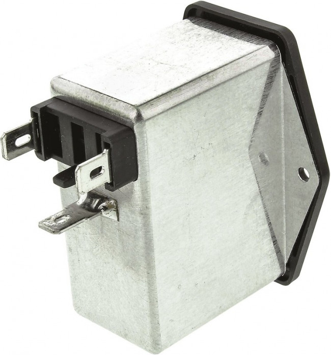 FN284-1-06, AC Power Entry Modules 1A 250VAC - 2FUSES HORIZONTAL SCREW MNT FN284-1-06, AC Power Entry Modules 1A 250VAC - 2FUSES HORIZONTAL SCREW MNT