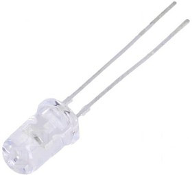 HLMP-CM3A-Z10DD, Светодиод, Зеленый, Сквозное Отверстие, T-1 3/4 (5mm), 20 мА, 3.2 В, 525 нм