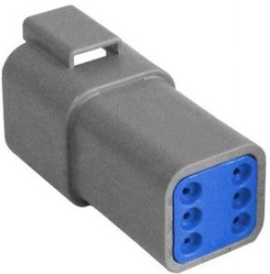 PX0106P08AGY, Разъем: провод-провод, PX0, вилка, "папа", PIN: 8, IP68, на провод