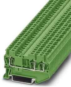 3037326, DIN Rail Terminal Blocks ST 2.5-TWIN GN