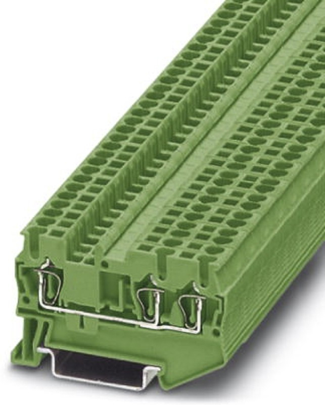 3037326, DIN Rail Terminal Blocks ST 2.5-TWIN GN