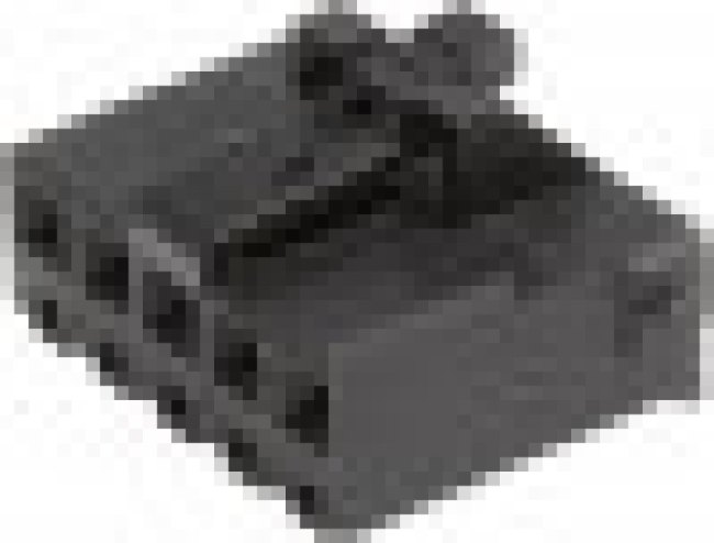 207458-0005, Power to the Board KK Plus 396 RECEP HSG SR 5CKT UL 94V-0 BLK