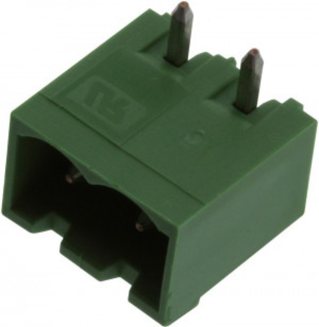796644-2, Pluggable Terminal Blocks 5.0MM RA HDR 2 PIN