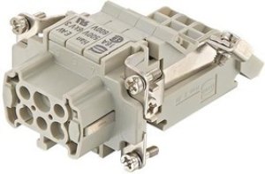09330064729, Heavy Duty Power Connectors FEMALE INSERT 6 POLES+PE 09330064729, Heavy Duty Power Connectors FEMALE INSERT 6 POLES+PE