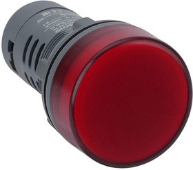 Лампа светосигнальная SB7 d22мм 24В DC красн. моноблочная SE SB7EV04BP Лампа светосигнальная SB7 d22мм 24В DC красн. моноблочная SE SB7EV04BP