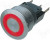 1241.6634.1181000, Pushbutton Switches Sealed 6A 250VAC 22MM RT IP67
