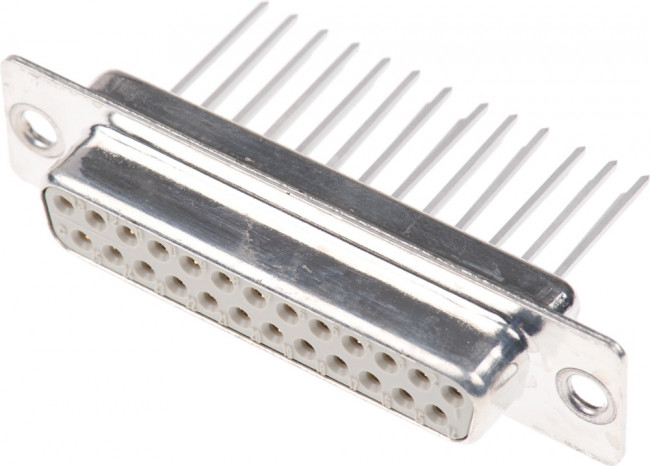 09670254707, D-Sub Standard Connectors DSUB SV FEM TWW STR 25P AU3
