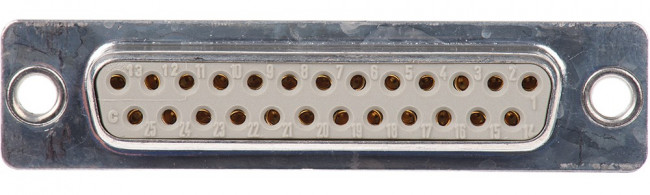 09670254707, D-Sub Standard Connectors DSUB SV FEM TWW STR 25P AU3