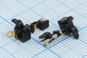 Переключатель лепестковый без фиксации SPST, 30В/1А, OFF-(ON), L12мм; №2444 ПЛепес\2C\1А30В\ OFF-(ON)\L12\\\